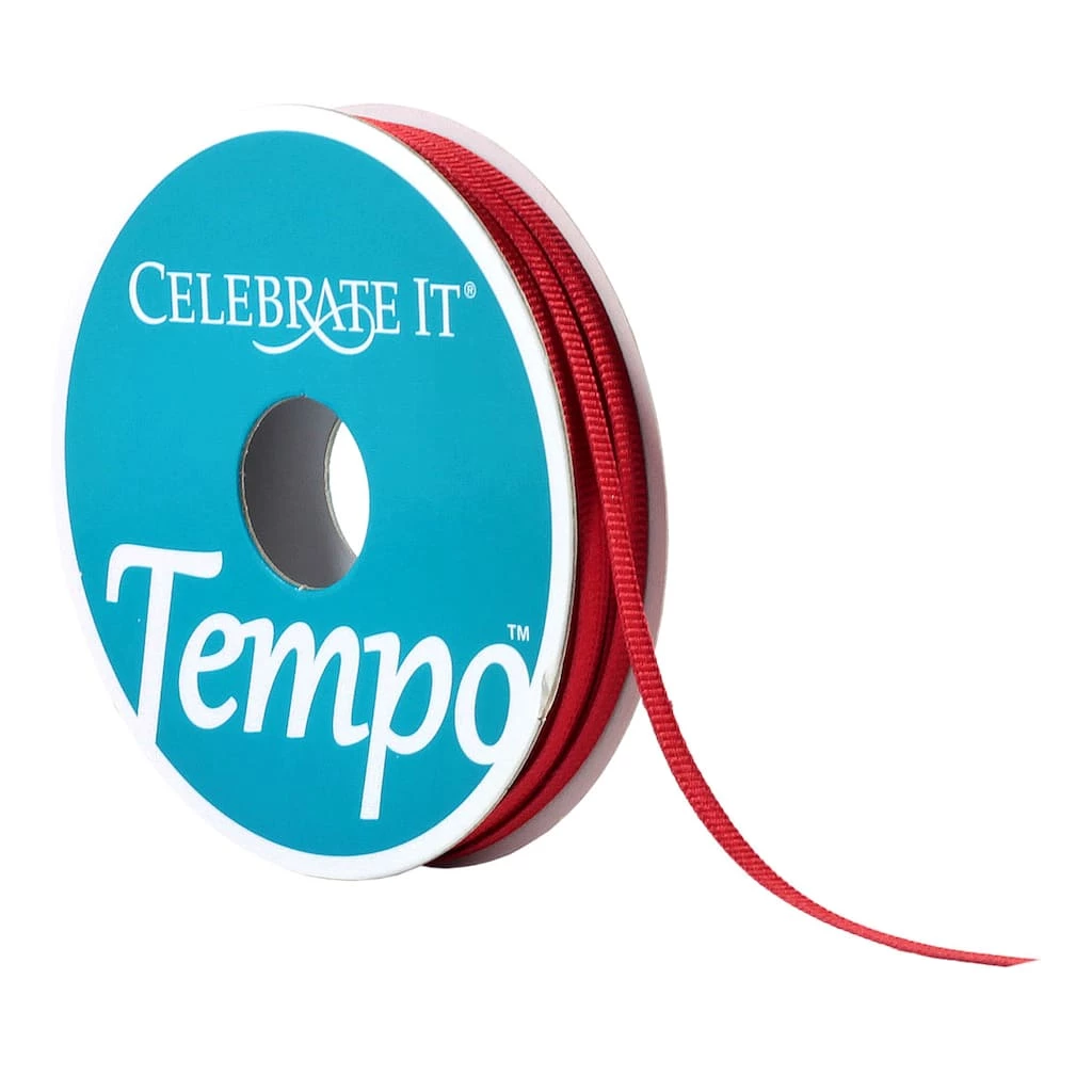 Deals 😉 24 Pack: 1/8" Grosgrain Ribbon by Celebrate It® Tempo™ 😀 1 Deals 😉 24 Pack: 1/8" Grosgrain Ribbon by Celebrate It® Tempo™ 😀