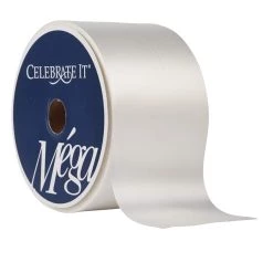 Best Pirce ✔️ 12 Pack: 2.5" Satin Floral Ribbon by Celebrate It® Mega ❤️