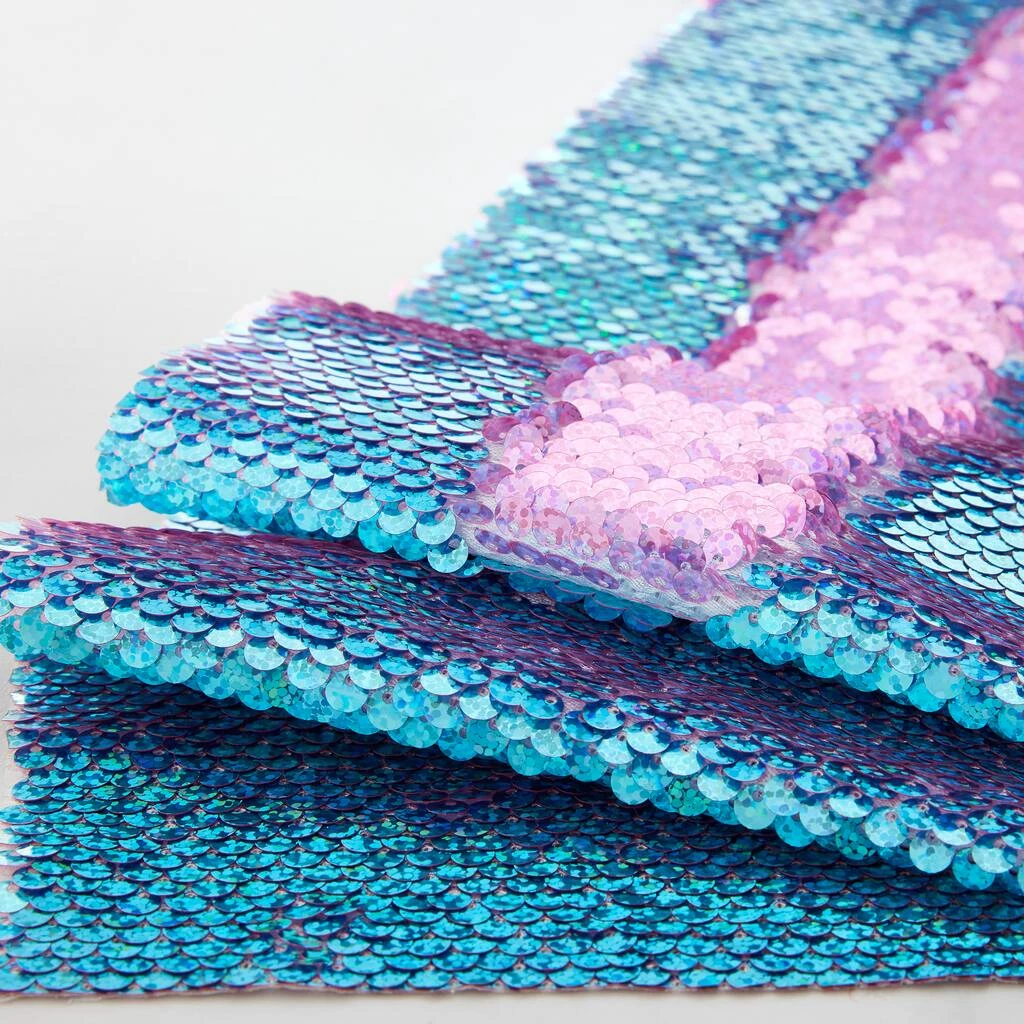 Deals ๐ 12 Pack: 5.375" Mermaid Reversible Sequin Ribbon by Celebrate It™ ๐ 4 Deals ๐ 12 Pack: 5.375" Mermaid Reversible Sequin Ribbon by Celebrate It™ ๐ - Image 4