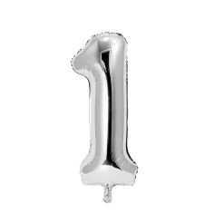 Cheap ✨ 6 Pack: Silver Foil Number Balloon by Celebrate It™ 🔥