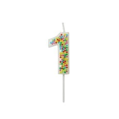Top 10 ⭐ 12 Pack: Confetti Number 🎂 Birthday Candle by Celebrate It™ 🔥
