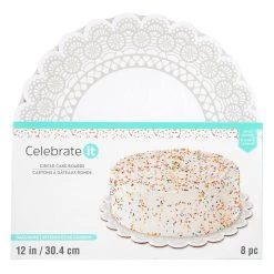 New ✔️ 12 Packs: 8 ct. (96 total) 12" Cake Circles by Celebrate It® ⭐ -Celebrate It Sales Shop MP051293 3