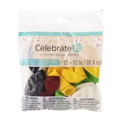 Best Pirce 👍 12 Packs: 15 ct. (180 total) 12" Assorted Balloons by Celebrate It™ ⭐