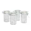 Discount 🔔 6 Packs: 18 ct. (108 total) Glass Snap-Top Favor Jars by Celebrate It™ Wedding 👏