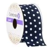 Hot Sale 🌟 12 Pack: 1.5" Satin Wired Polka Dots Ribbon by Celebrate It® 360°™ 🌟