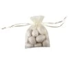 Outlet 🎉 12 Pack: Small Ivory Organza Favor Bags by Celebrate It™ Occasions™ ❤️
