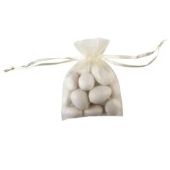 Outlet 🎉 12 Pack: Small Ivory Organza Favor Bags by Celebrate It™ Occasions™ ❤️
