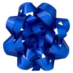Cheapest 🎁 12 Pack: Lacquer Royal Blue Jumbo Bow by Celebrate It™ ✨