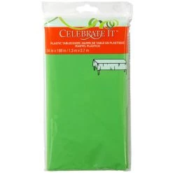 Wholesale 😉 12 Pack: Lime Plastic Table Cover by Celebrate It™ ⌛