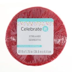 Best Sale 💯 12 Pack: Red Crepe Streamer by Celebrate It™ 🎉