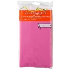 Best reviews of 😀 12 Pack: Pink Plastic Table Cover by Celebrate It™ 🌟
