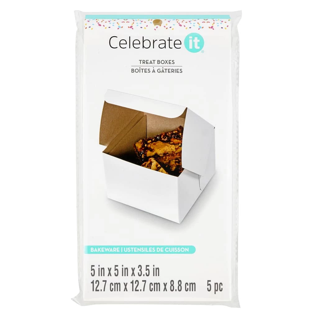Best reviews of 🛒 12 Packs: 5 ct. (60 total) 5" x 5" Treat Boxes by Celebrate It® 💯 1 Best reviews of 🛒 12 Packs: 5 ct. (60 total) 5" x 5" Treat Boxes by Celebrate It® 💯