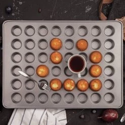 Budget 🎁 4 Pack: Non-Stick 48-Cavity Mini Muffin Pan by Celebrate It® 🎁 -Celebrate It Sales Shop MP355760 5