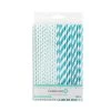 Best reviews of 😀 8 Packs: 100 ct. (800 total) Light Blue Printed Paper Straws by Celebrate It™ Entertaining 💯