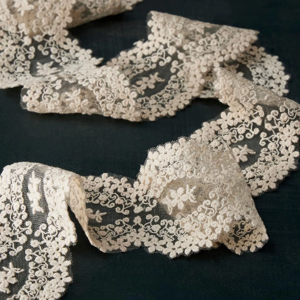 Brand new 🌟 12 Pack: 55mm Lace Floral Ribbon by Celebrate It® Occasions™ 🎉 2 Brand new 🌟 12 Pack: 55mm Lace Floral Ribbon by Celebrate It® Occasions™ 🎉 - Image 2