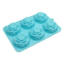 Brand new 💯 6 Pack: Rose Silicone Treat Mold by Celebrate It® ✨ -Celebrate It Sales Shop MP477415 3