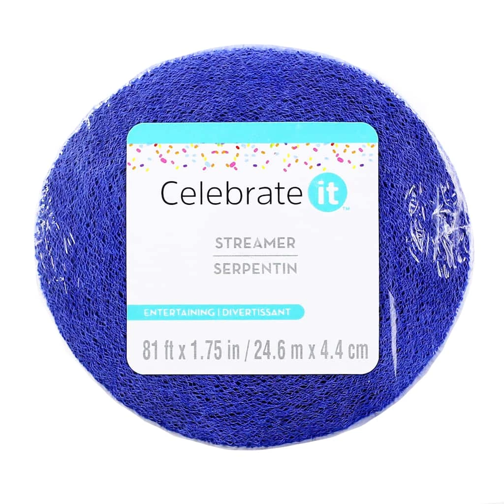 Cheapest 🌟 12 Pack: Navy Crepe Streamer by Celebrate It™ 🤩 1 Cheapest 🌟 12 Pack: Navy Crepe Streamer by Celebrate It™ 🤩