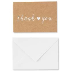 Discount 👏 8 Packs: 40 ct. (320 total) Kraft Thank You Cards & Envelopes by Celebrate It™ ⌛ -Celebrate It Sales Shop MP509610 22