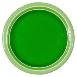 Deals 🥰 12 Packs: 12 ct. (144 total) Green 9" Round Paper Plates by Celebrate It™ 😍