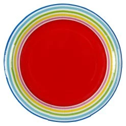 Outlet 🤩 12 Packs: 12 ct. (144 total) Multicolor 9" Round Paper Plates by Celebrate It™ ✔️