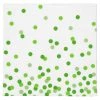 New ⭐ 12 Packs: 24 ct. (288 total) Green Dots Beverage Napkins by Celebrate It™ 🛒