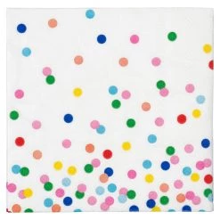 Brand new 🔔 12 Packs: 24 ct. (288 total) Multicolored Dots Beverage Napkins by Celebrate It™ 🎁