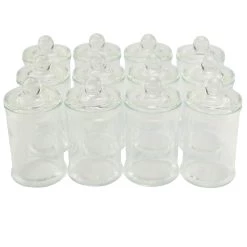 Best deal 🎁 6 Packs: 12 ct. (72 total) Mini Glass Jars with Lids by Celebrate It™ 🥰