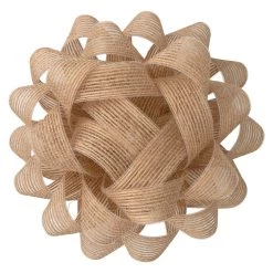 Best reviews of 🤩 12 Pack: 5.75" Burlap Gift Bow by Celebrate It™ 😍