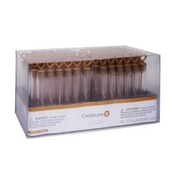 Cheap 😍 6 Packs: 100 ct. (600 total) Gold & Clear Heart Bubble Wands by Celebrate It™ 🔔