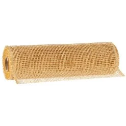 Brand new 🔥 12 Pack: 10" Beige Poly Burlap Mesh by Celebrate It™ 👍 -Celebrate It Sales Shop MP617422 30