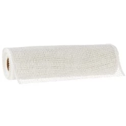 Brand new 😉 12 Pack: 10" White Poly Burlap Mesh by Celebrate It™ 👍 -Celebrate It Sales Shop MP617427 30