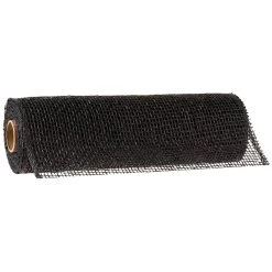 Cheap 👏 12 Pack: 10" Black Poly Burlap Mesh by Celebrate It™ 🤩 -Celebrate It Sales Shop MP617428 30