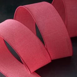 Buy 🎁 12 Pack: 2.5" Faux Linen Wired Ribbon by Celebrate It™ Décor 😍 -Celebrate It Sales Shop MP659036 20