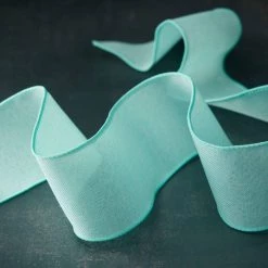 Outlet 😉 12 Pack: 2.5" Faux Linen Wired Ribbon by Celebrate It™ Décor 👏 -Celebrate It Sales Shop MP659042 20