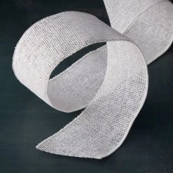 Cheapest 🛒 12 Pack: 2.5" Faux Burlap Wired Ribbon by Celebrate It™ ⭐ -Celebrate It Sales Shop MP659063 20