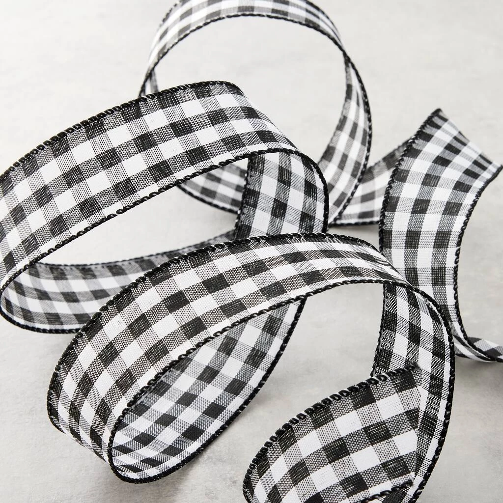 Deals ❤️ 12 Pack: 1.5" Gingham Wired Ribbon by Celebrate It™ Décor 🔥 2 Deals ❤️ 12 Pack: 1.5" Gingham Wired Ribbon by Celebrate It™ Décor 🔥 - Image 2