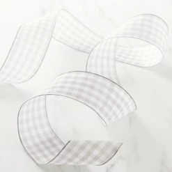 Outlet 🥰 12 Pack: 2.5" Gingham Wired Ribbon by Celebrate It™ Décor ❤️ 5 Outlet 🥰 12 Pack: 2.5" Gingham Wired Ribbon by Celebrate It™ Décor ❤️ -Celebrate It Sales Shop MP659086 20