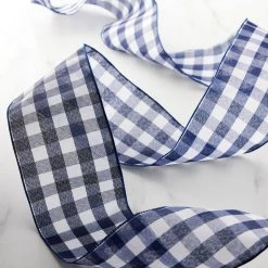 Outlet 👍 12 Pack: 4" Buffalo Check Wired Ribbon by Celebrate It™ Décor 😉 -Celebrate It Sales Shop MP659094 20